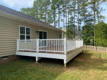 Deck Building in Powhatan, Virginia by Legacy Construction & Roofing